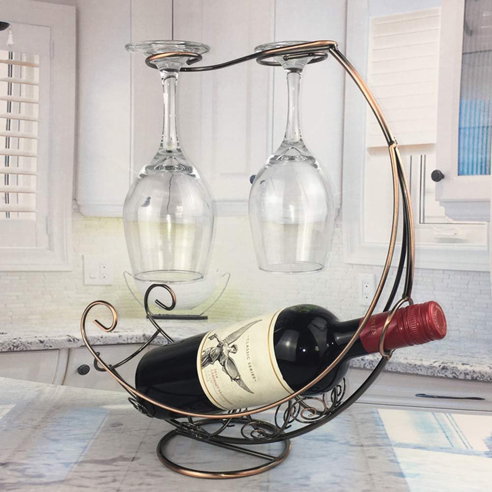 Tree 2018 Iron Wine Bottle Holder/Display Rack - Image 5