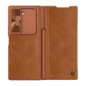 Qin Pro Leather Case Cover For Samsung Galaxy Z Fold 4 & 7