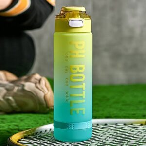 Portable Sports Fitness Space Cup PH Gradient Colour Water Bottle