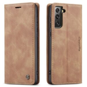 Samsung S21 Plus CaseMe Leather Flip Cover