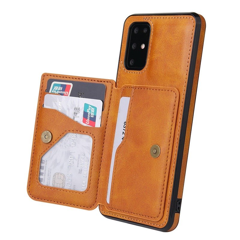 Samsung S21 Ultra Luxury Leather Wallet Back Cover Case - Image 22