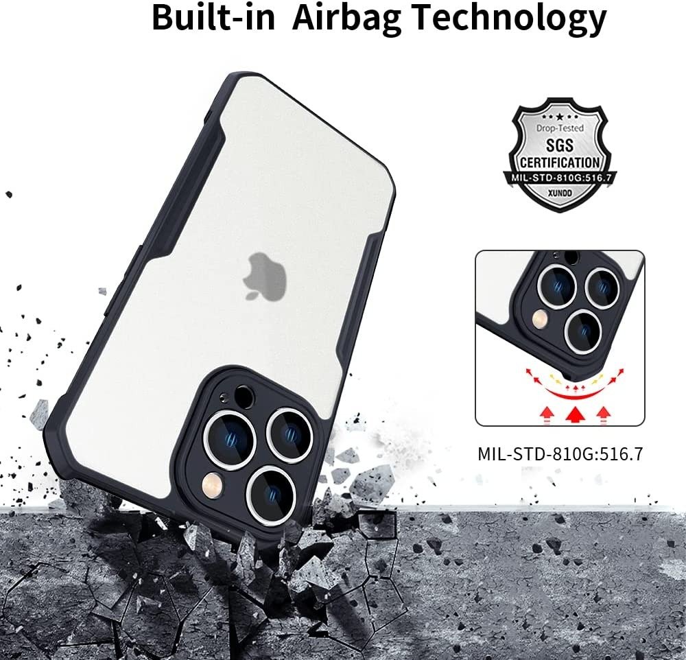 Xundd Shockproof Bumper Transparent Case For iPhone 13 Pro Max - Image 12