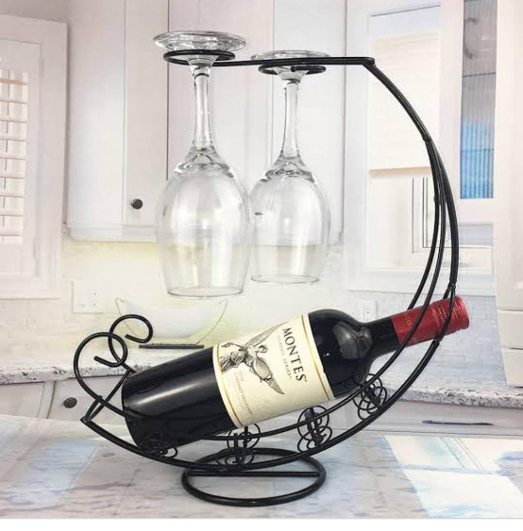 Tree 2018 Iron Wine Bottle Holder/Display Rack - Image 2