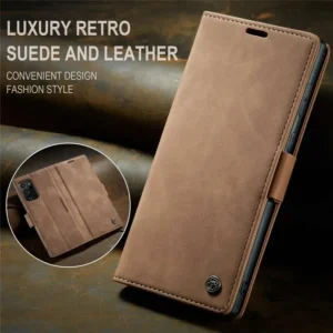 CASEME Leather Wallet Case for Samsung Galaxy Note20 Ultra/Note20 Ultra 5G