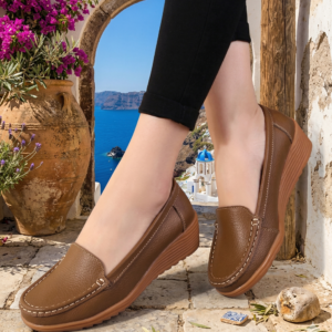 Wedge ladies loafers 🔥
