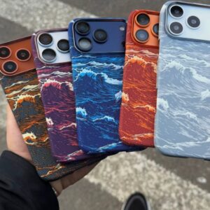 Free Air Carbon wave Case For Iphone 17Promax