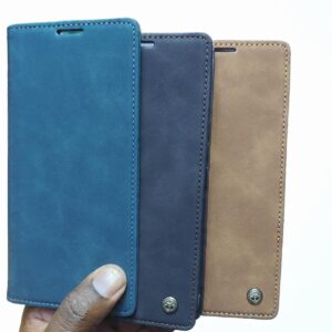 Leather Case Phone Wallet Cover with Multiple Card Slots For Vivo V70 Lite