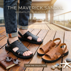 Leather Sandals Men Lightweight Sandals