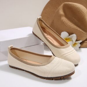 Women’s Breathable Wide Width Barefoot Flyknit Flats