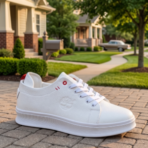 Men’s Textured Leather Casual Sneaker
