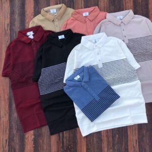 The Horizon Stripe Polo