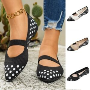 Polka Dot Ballet Women Shoes