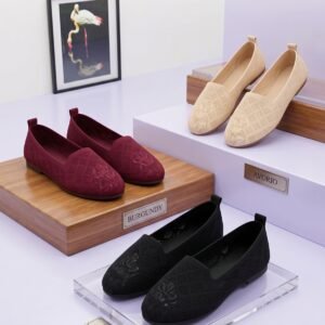 Ladies Summer Breathable Mesh Flat Shoes