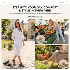 Aria Wedge Slide